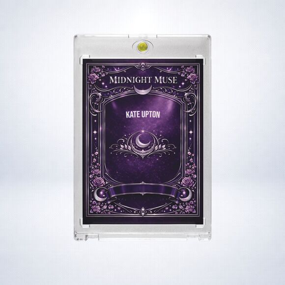Kate Upton Midnight Muse SP Custom Holographic Trading Card | Limited Edition - Picture 2 of 2